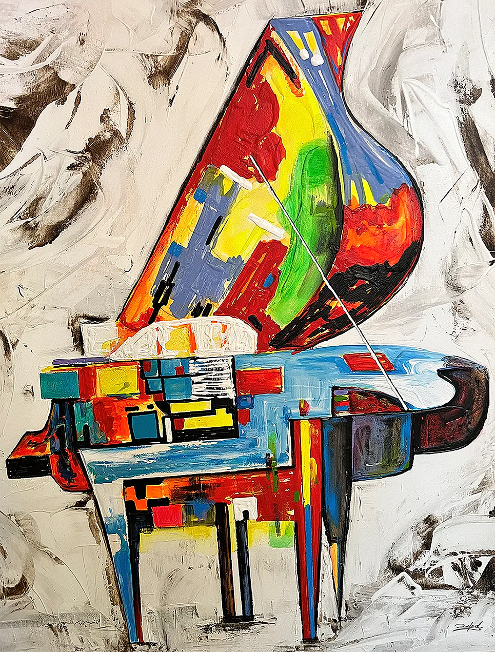 Pintura de piano